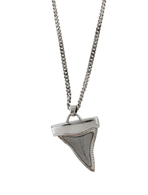 fake givenchy shark tooth necklace|how to detect givenchy jewelry.